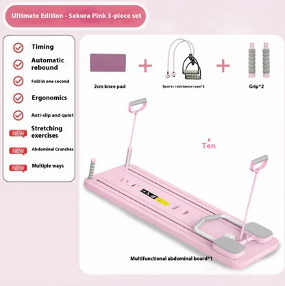Household Abdominal Wheel Fitness Board